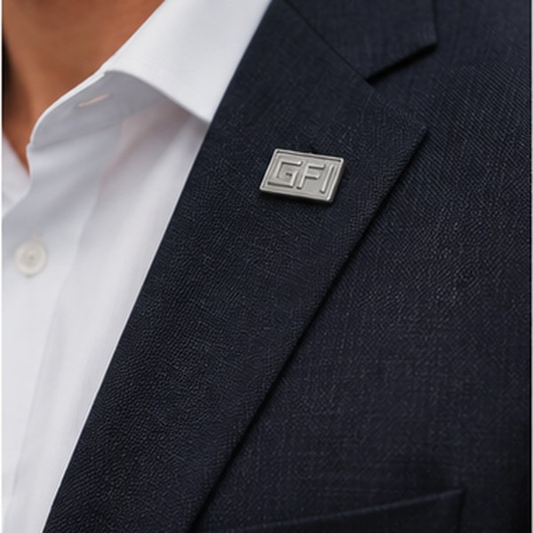GFI Executive Lapel Pins - Silver